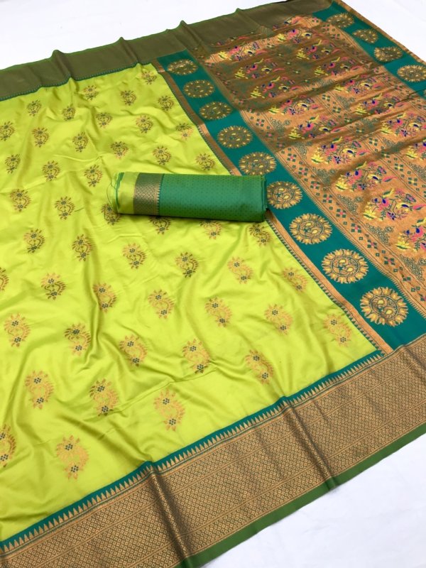Royal Gold Zari Kanjivaram Silk Saree