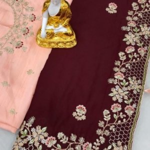 Carpe Designer Sequence Work Saree