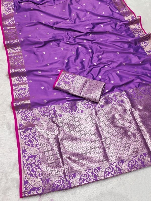 Timeless Gold Zari Banarasi Silk Saree