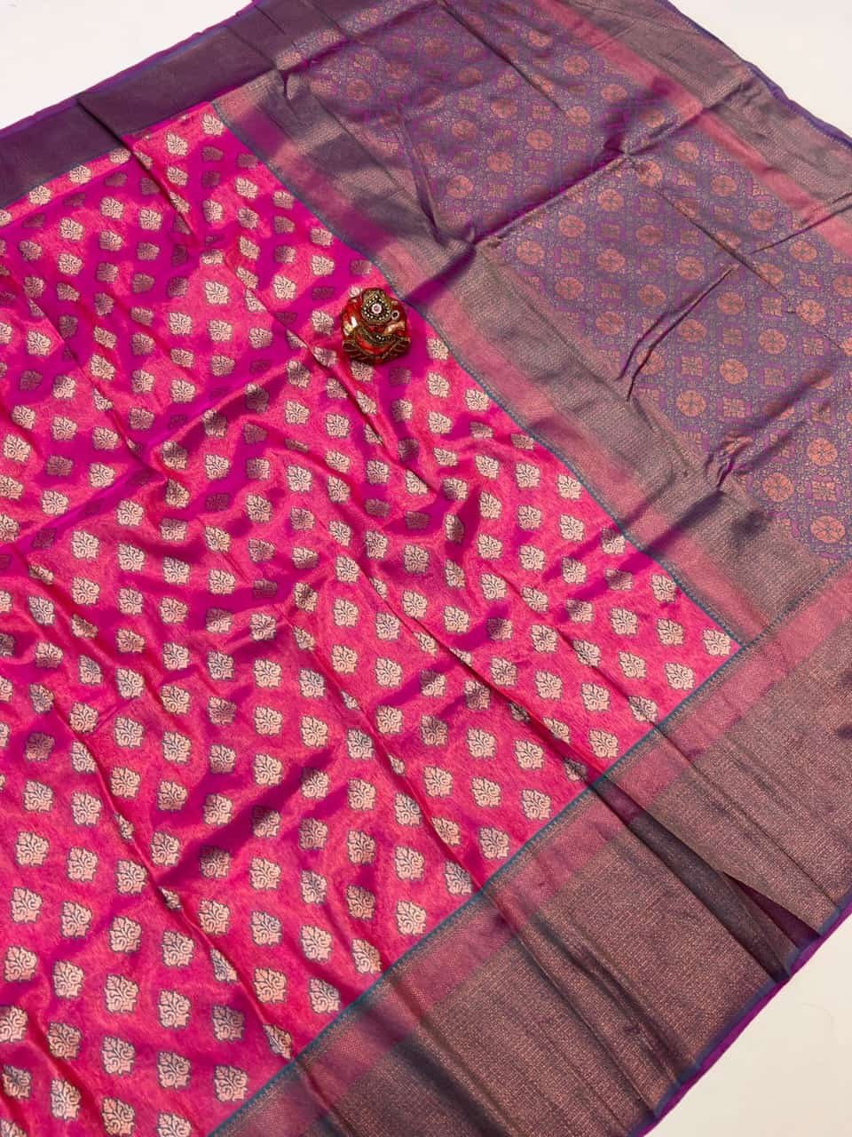 Royal Dharmavaram Silk Saree - Image 1