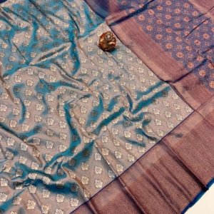 Royal Dharmavaram Silk Saree - Image 4