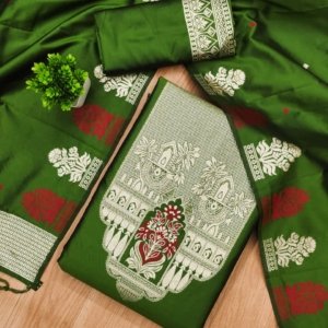 Royal Heritage Silk Unstitched Suit Se - Image 7