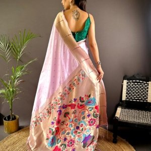 Aavishkar Royal Kanchipuram Silk Saree - Image 4