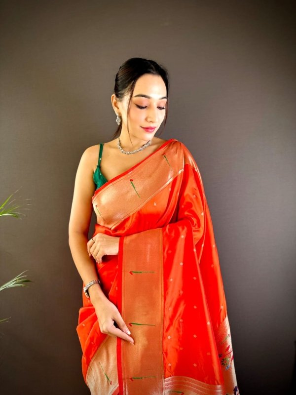Aavishkar Royal Kanchipuram Silk Saree