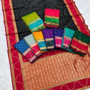 Premium Zari Banarasi Silk Saree