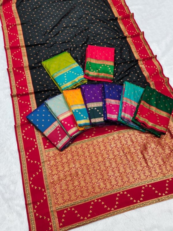 Premium Zari Banarasi Silk Saree