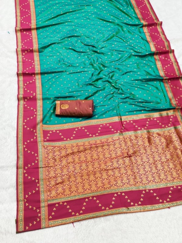 Premium Zari Banarasi Silk Saree