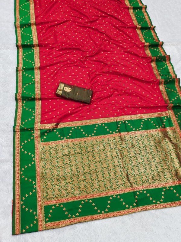 Premium Zari Banarasi Silk Saree