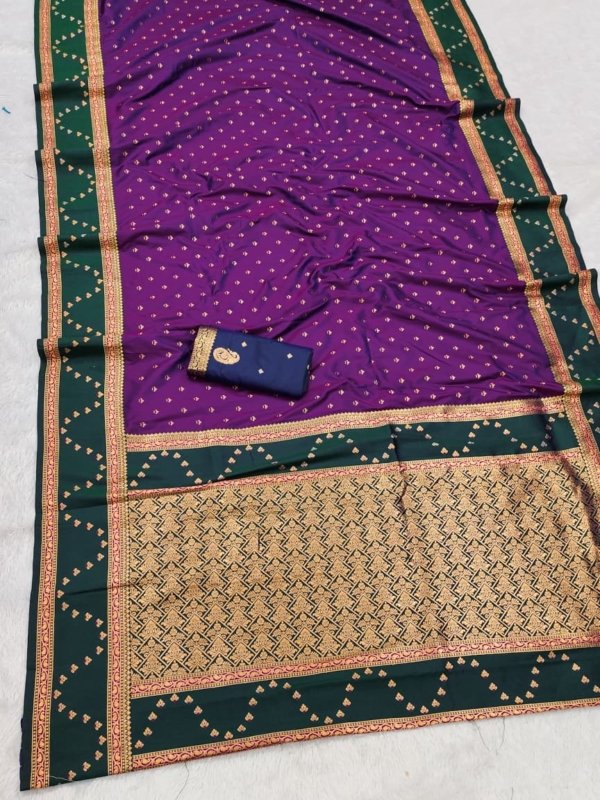 Premium Zari Banarasi Silk Saree