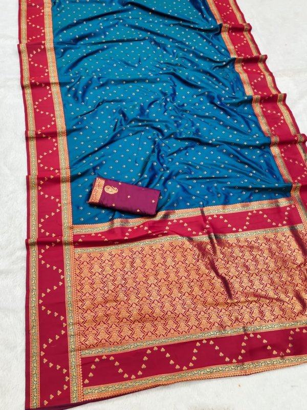 Premium Zari Banarasi Silk Saree