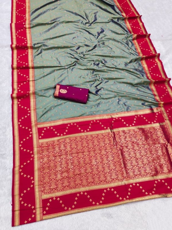 Premium Zari Banarasi Silk Saree