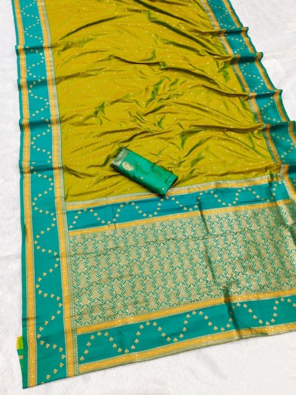 Premium Zari Banarasi Silk Saree