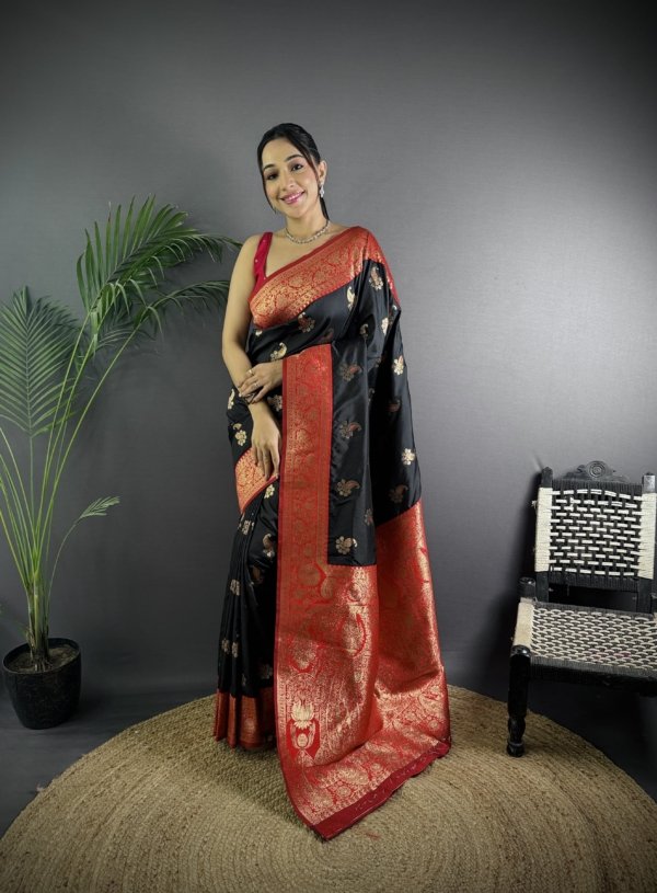 Classic Zari Banarasi Silk Saree