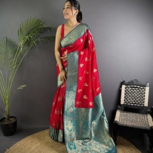Classic Zari Banarasi Silk Saree