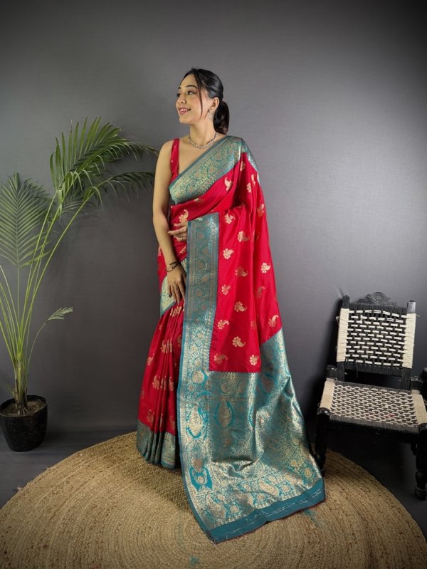 Classic Zari Banarasi Silk Saree