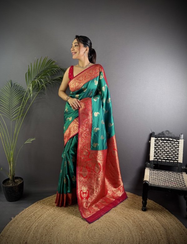 Classic Zari Banarasi Silk Saree