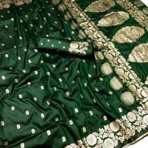 Heritage Banarasi Silk Saree - Image 4