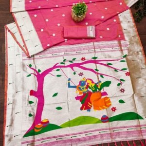 Royal Marathi Paithani Saree - Image 7