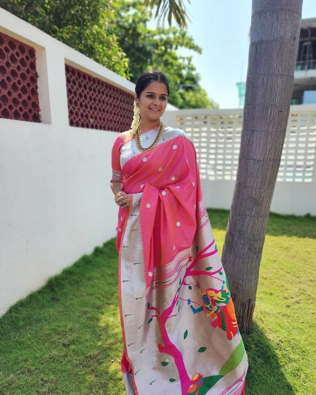 Royal Marathi Paithani Saree - Image 1