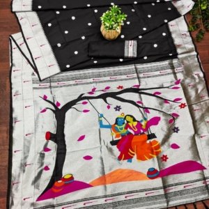 Royal Marathi Paithani Saree - Image 2