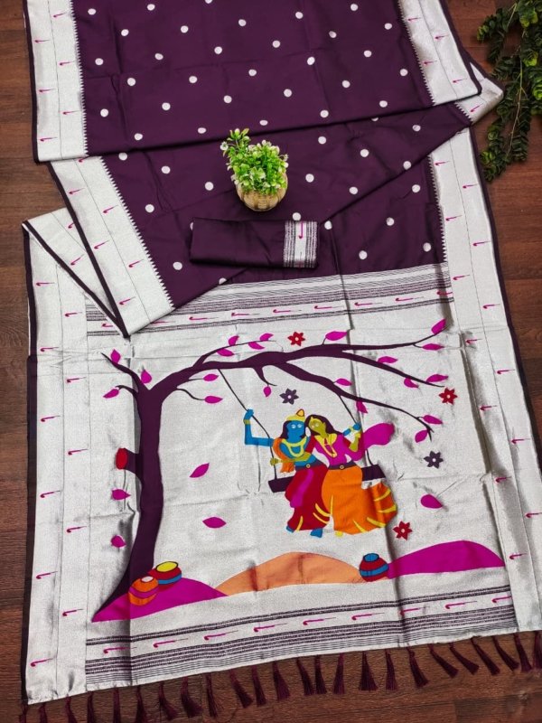 Royal Marathi Paithani Saree