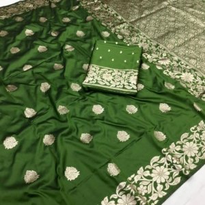 Rebola Heritage Banarasi Silk Saree - Image 4