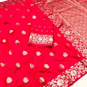Rebola Heritage Banarasi Silk Saree - Image 5