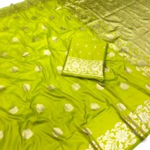 Rebola Heritage Banarasi Silk Saree - Image 7