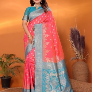 Festival Zari Banarasi Silk Saree