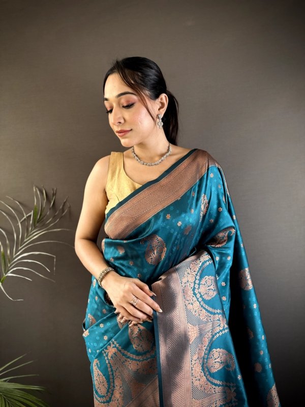 Premium Banarasi Soft Silk Saree