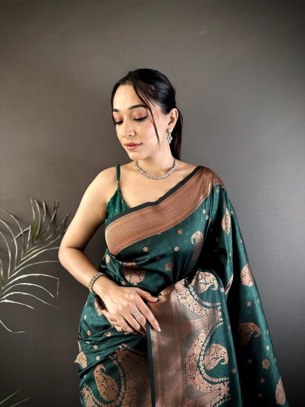Premium Banarasi Soft Silk Saree