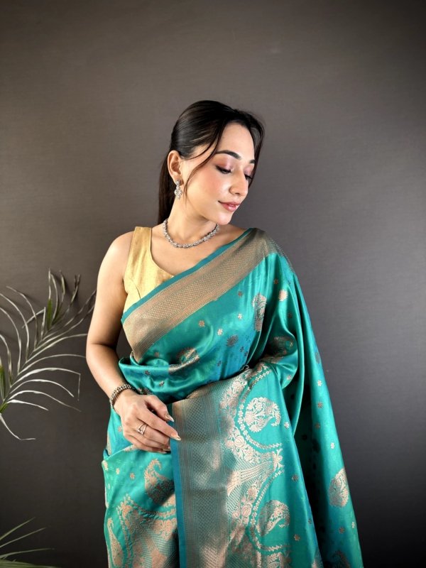 Premium Banarasi Soft Silk Saree