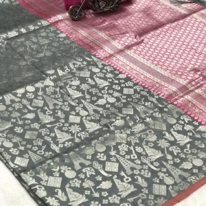 Premium Rich Pallu Jacquard Silk Saree - Image 4