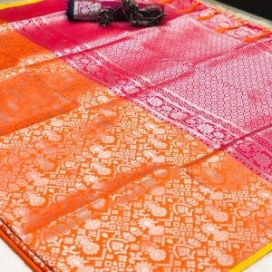 Premium Rich Pallu Jacquard Silk Saree - Image 6