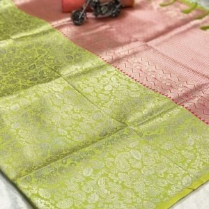 Premium Rich Pallu Jacquard Silk Saree - Image 7