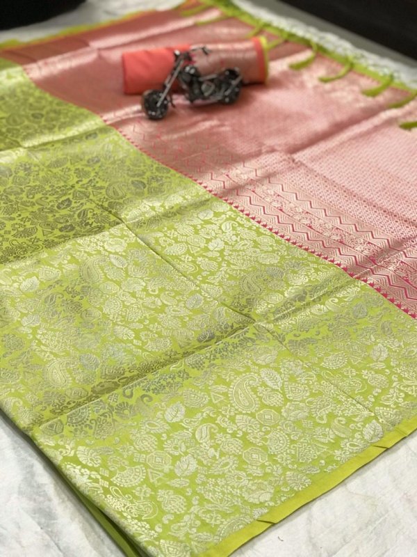 Premium Rich Pallu Jacquard Silk Saree