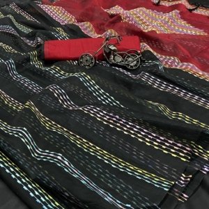 Premium Eva Chanderi Cotton Saree - Image 2