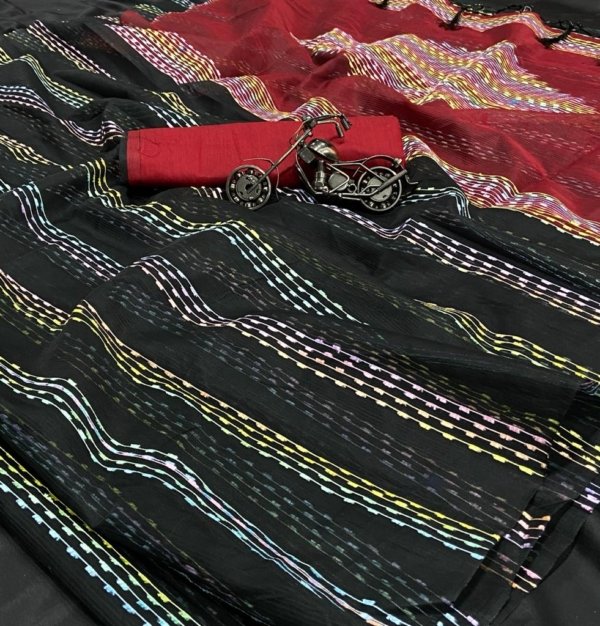 Premium Eva Chanderi Cotton Saree