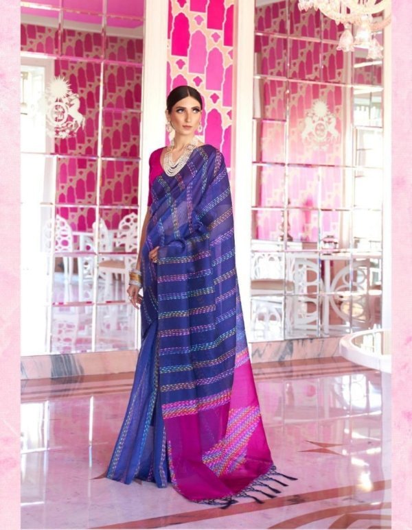 Premium Eva Chanderi Cotton Saree