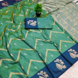 Premium Soft Silk Designer Saree - Image 3