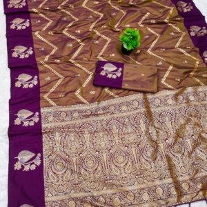 Premium Soft Silk Designer Saree - Image 2